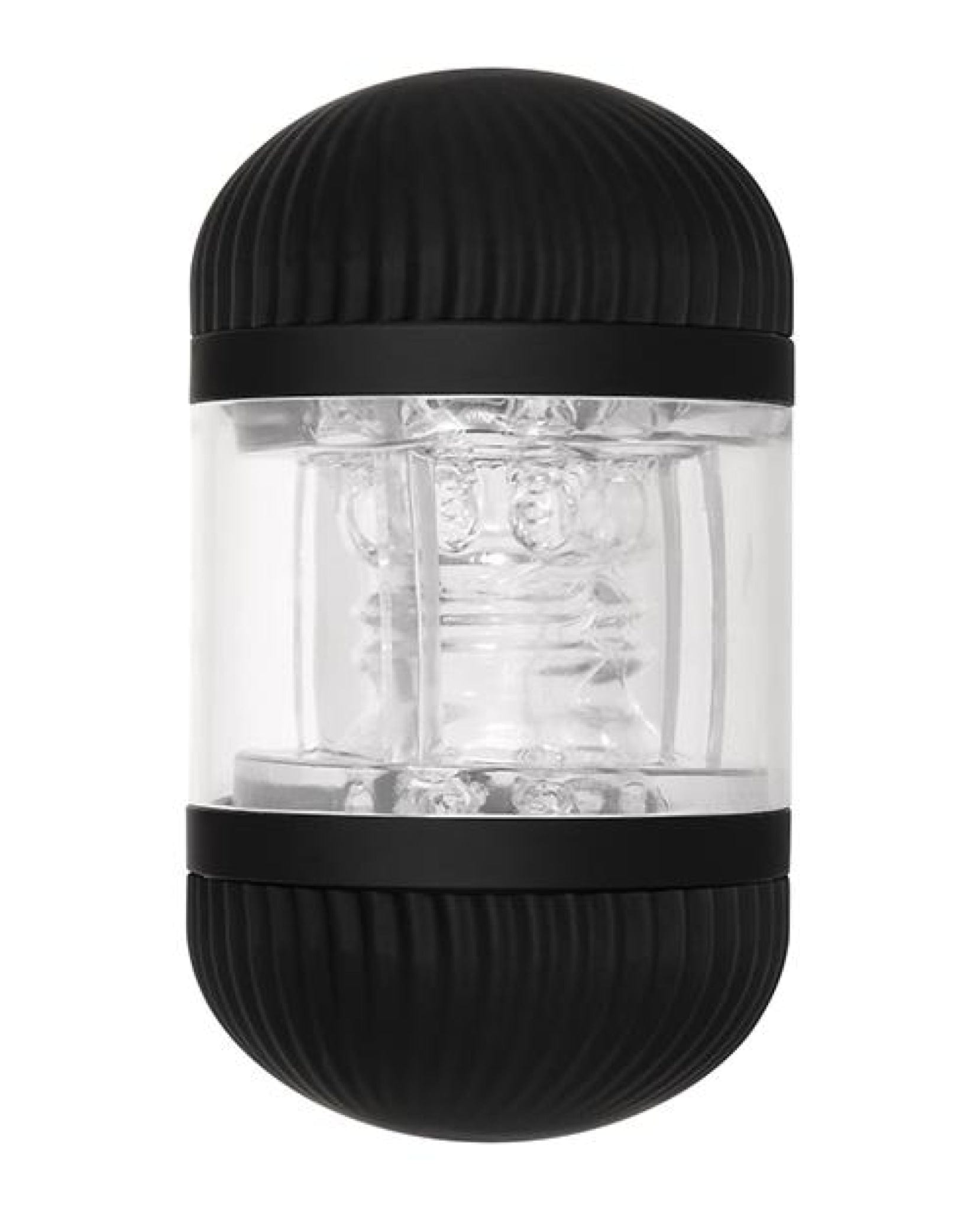 Doll Authority Dolls & Masturbators Zero Tolerance Double Decker Stroker - Black-clear