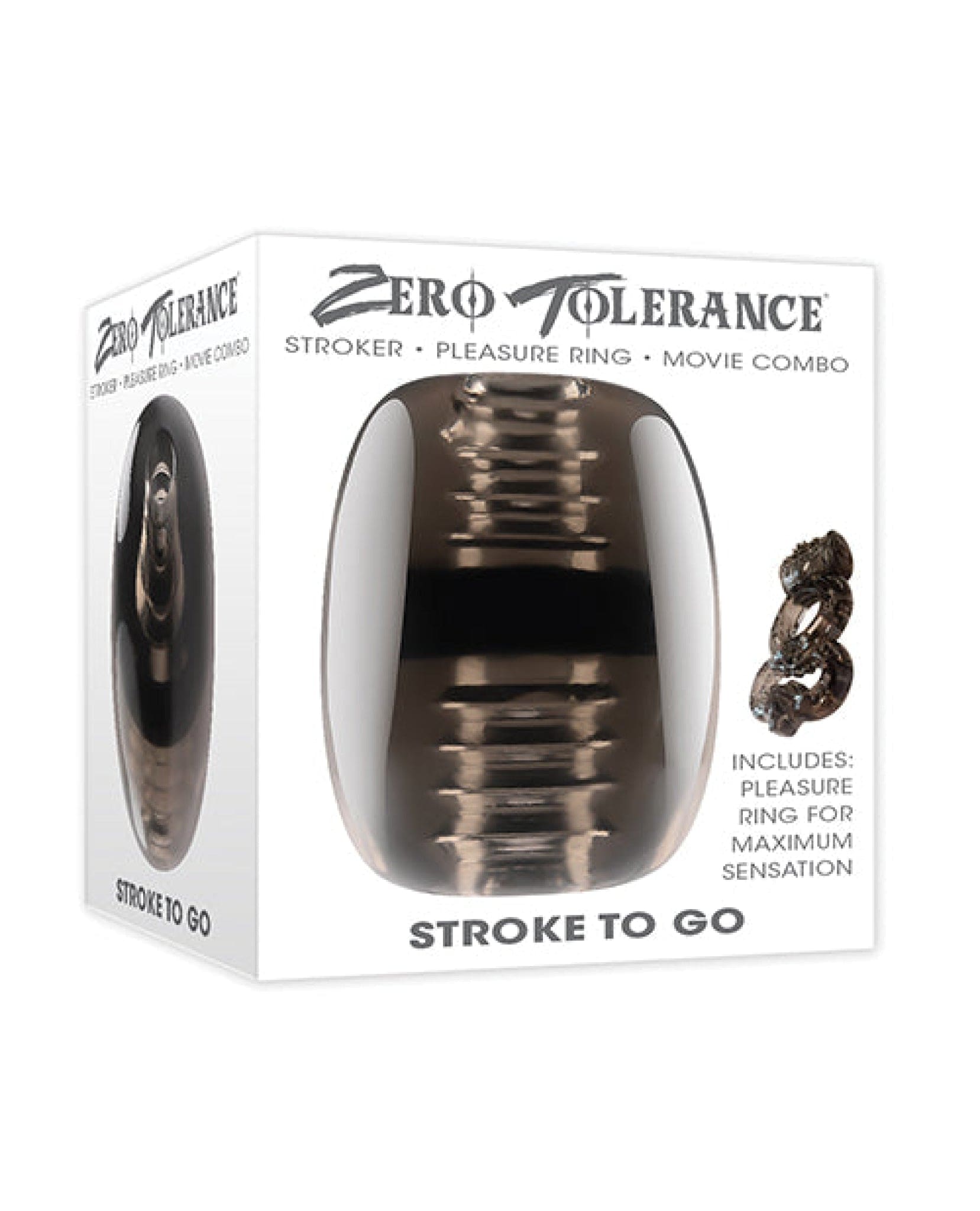 Doll Authority Dolls & Masturbators Zero Tolerance Stroke To Go - Black