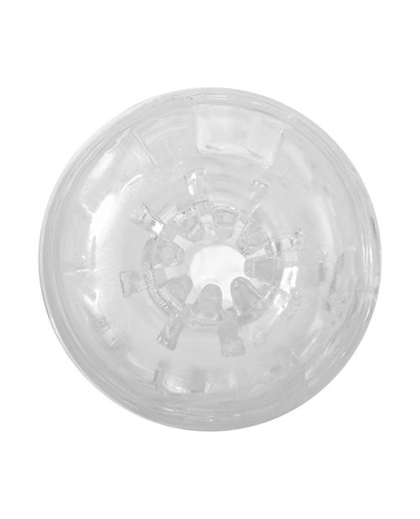 Doll Authority Dolls & Masturbators Zero Tolerance Swirl Stroker - Clear-blue