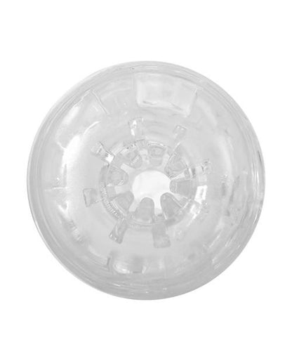 Doll Authority Dolls & Masturbators Zero Tolerance Swirl Stroker - Clear-blue