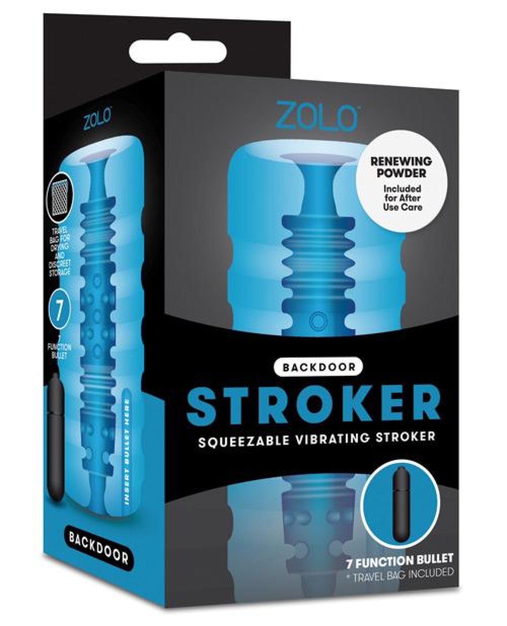 Doll Authority Dolls & Masturbators Zolo Backdoor Squeezable Vibrating Stroker