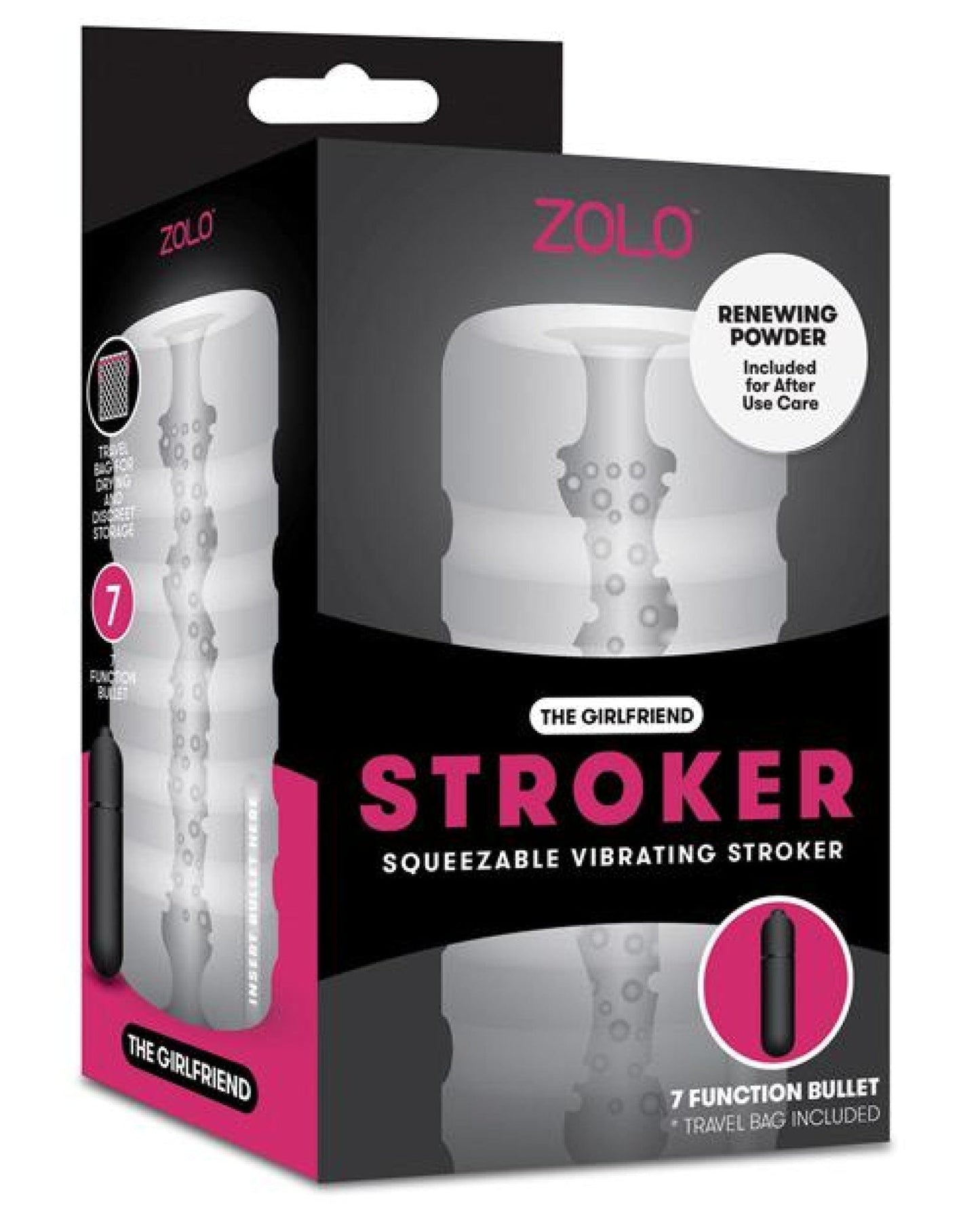 Doll Authority Dolls & Masturbators Zolo Girlfriend Squeezable Vibrating Stroker