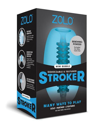 Doll Authority Dolls & Masturbators Blue Zolo Mini Bubble Stroker