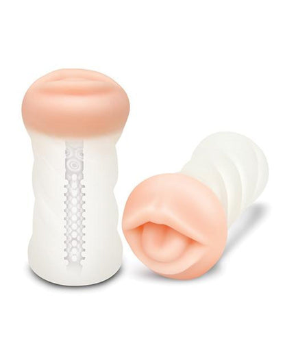 Doll Authority Dolls & Masturbators Zolo Realistic Deep Throat Dual Density Transparent Stroker