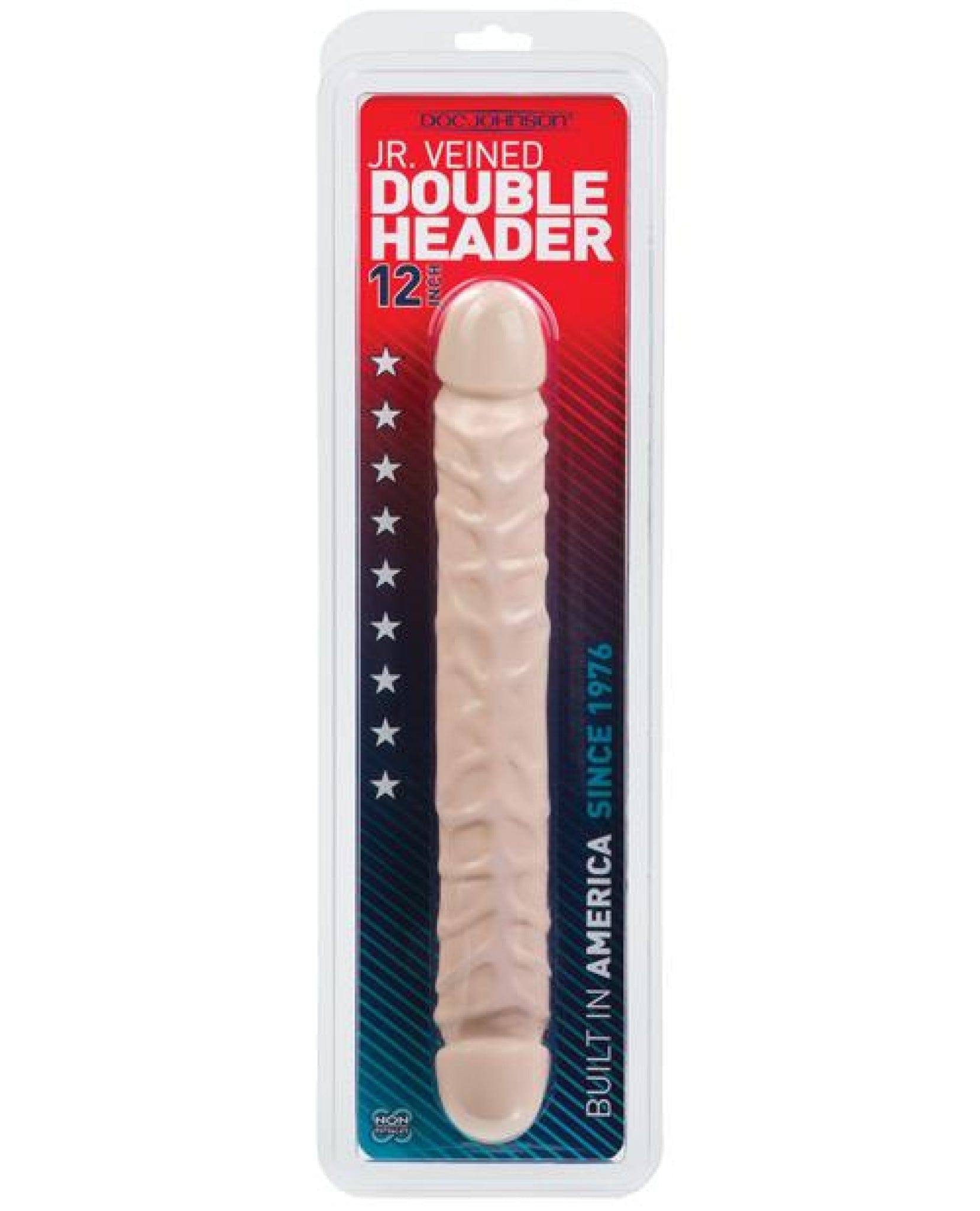 Doll Authority Dongs & Dildos White "12"" Jr. Double Header"