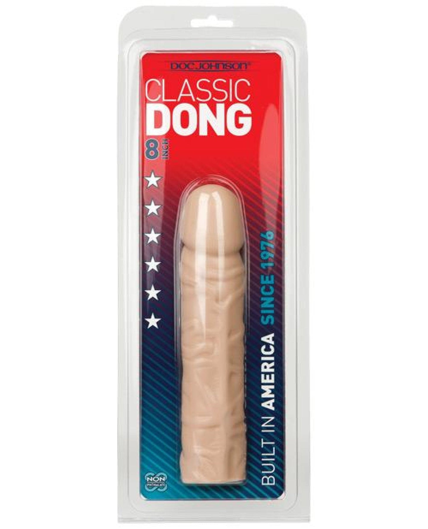Doll Authority Dongs & Dildos White "8"" Classic Dong"