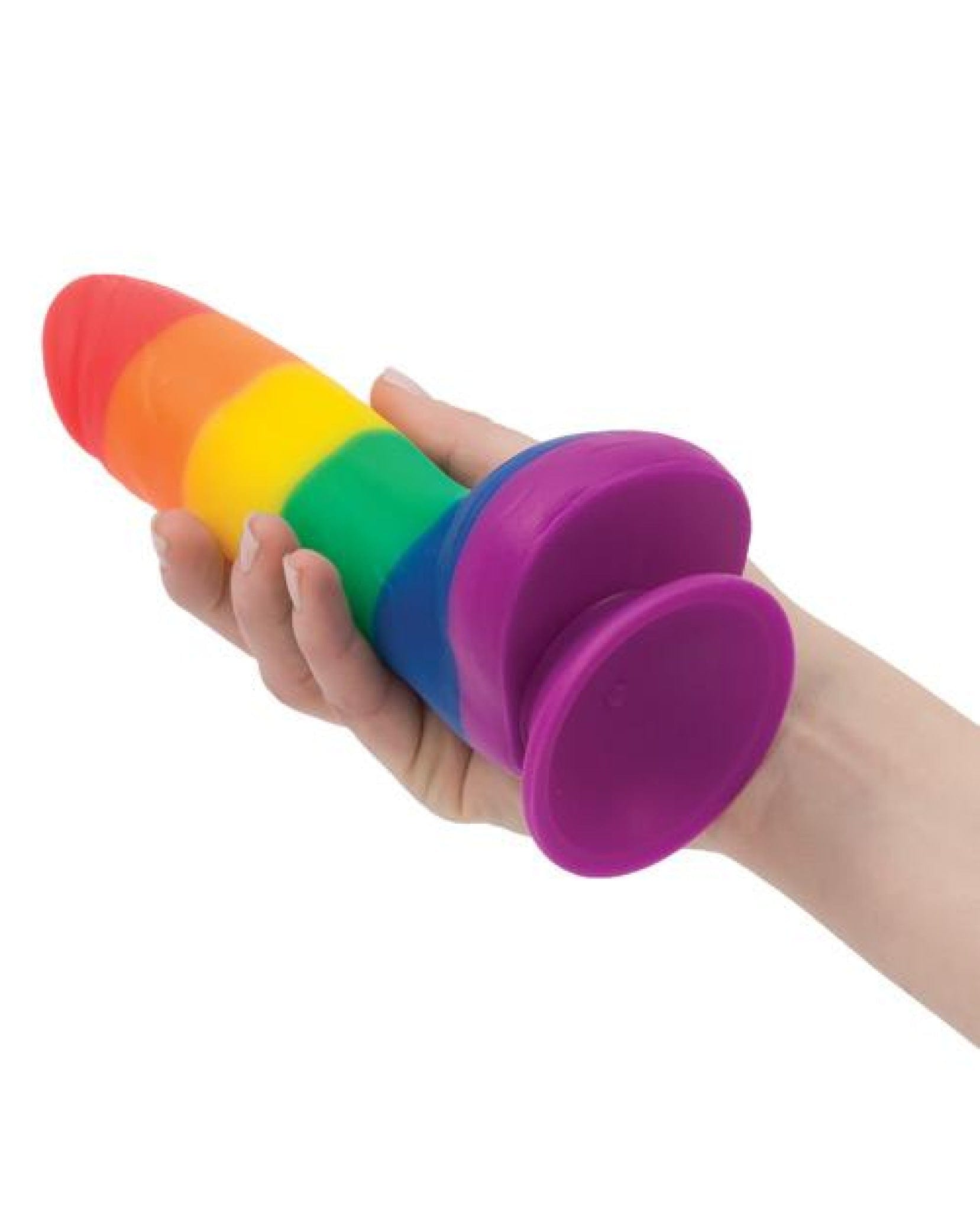Doll Authority Dongs & Dildos Addiction Justin 8" Dildo - Rainbow