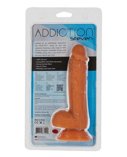 Doll Authority Dongs & Dildos Addiction Steve 7.5" Dildo - Caramel
