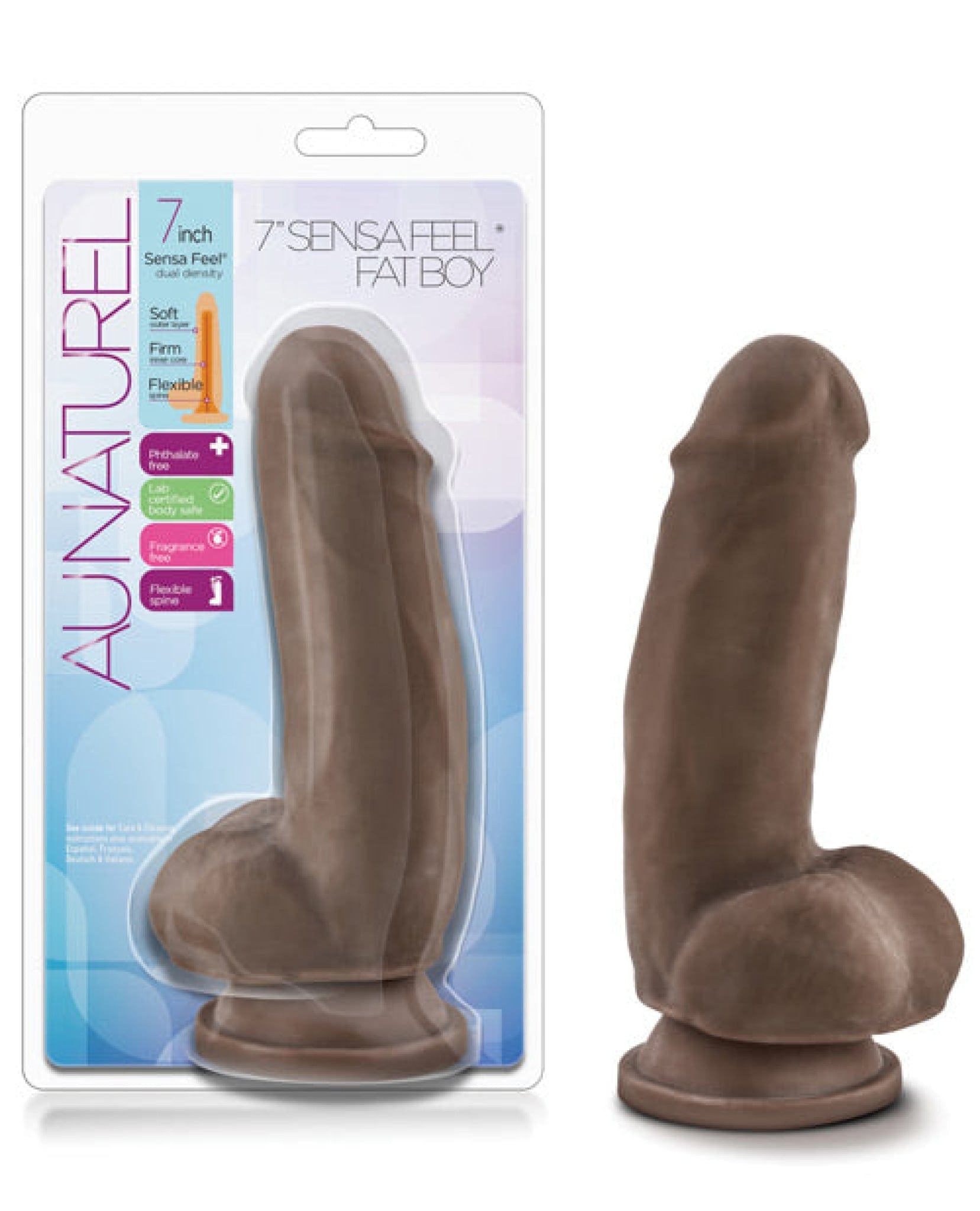Doll Authority Dongs & Dildos Chocolate Blush Au Naturel Fat Boy