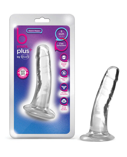 Doll Authority Dongs & Dildos Clear Blush B Yours Plus 5.5" Hard N' Happy Dildo