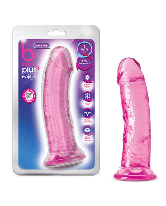 Doll Authority Dongs & Dildos Pink Blush B Yours Plus 8" Roar N Ride Dildo