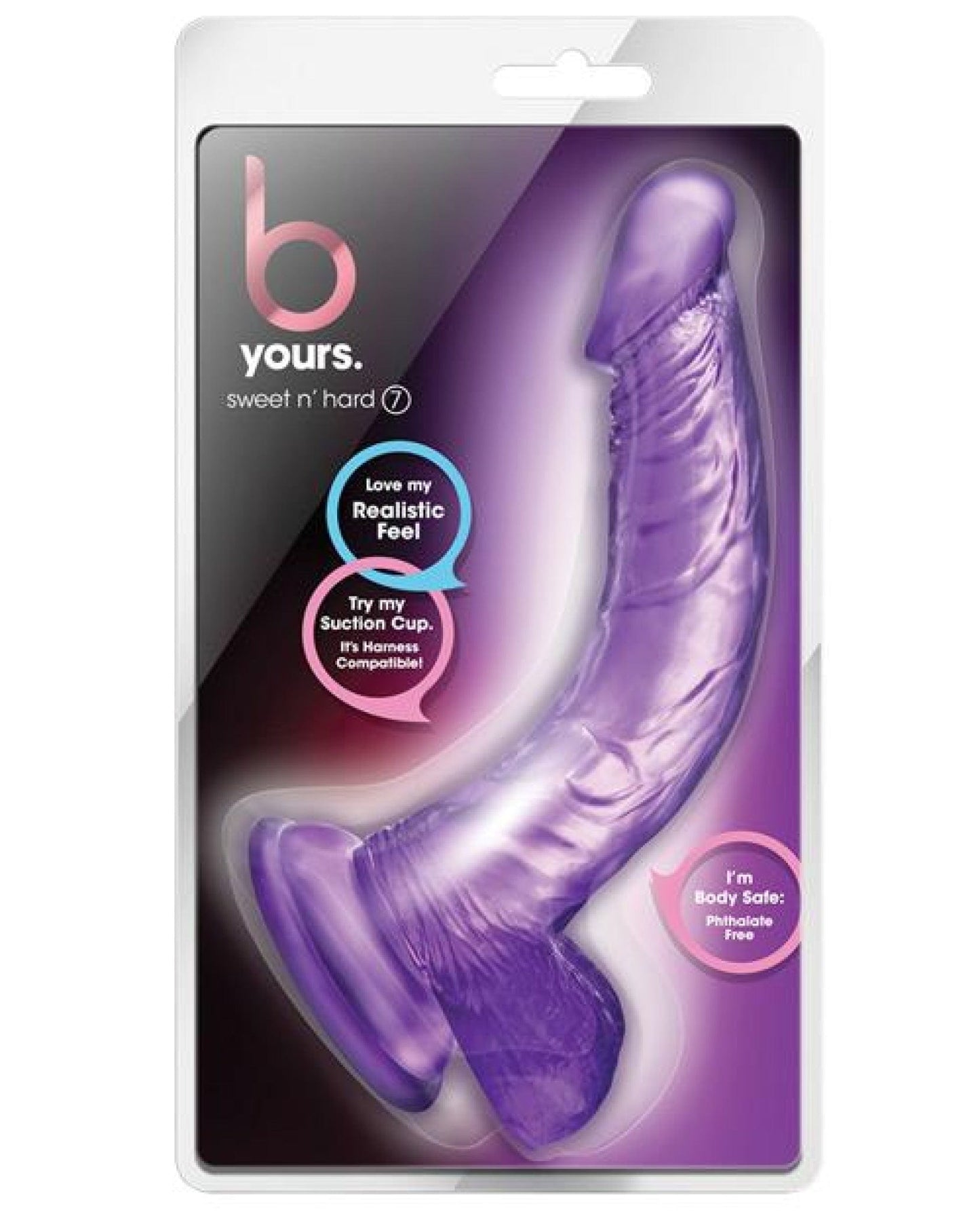 Doll Authority Dongs & Dildos Purple / 9.25" Blush B Yours Sweet N Hard 7
