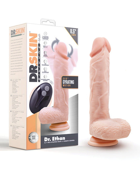 Doll Authority Dongs & Dildos Blush Dr. Skin Dr Ethan 8.5" Gyrating Dildo - Beige