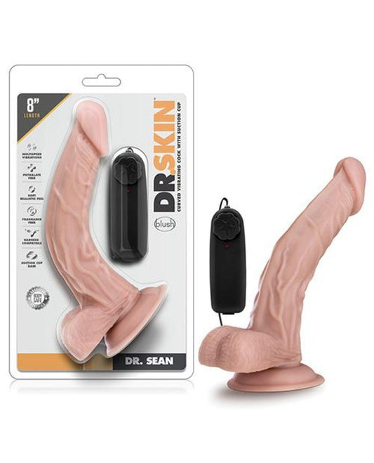 Doll Authority Dongs & Dildos Blush Dr. Skin Dr. Sean 8" Cock W-suction Cup - Vanilla