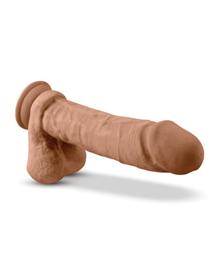 Doll Authority Dongs & Dildos Blush Dr. Skin Silicone Dr. Julian 9" Dildo W-balls - Mocha