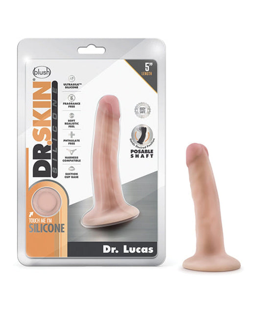 Doll Authority Dongs & Dildos Vanilla Blush Dr. Skin Silicone Dr. Lucas 5.5" Dildo