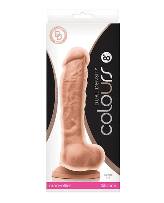 Doll Authority Dongs & Dildos White Colours Dual Density 8" Dildo