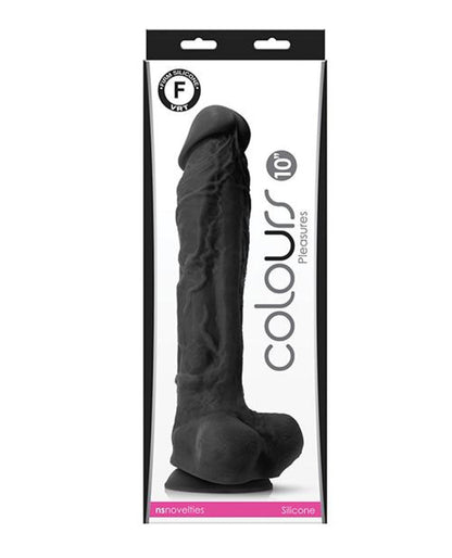 Doll Authority Dongs & Dildos Black Colours Pleasures 10" Dildo