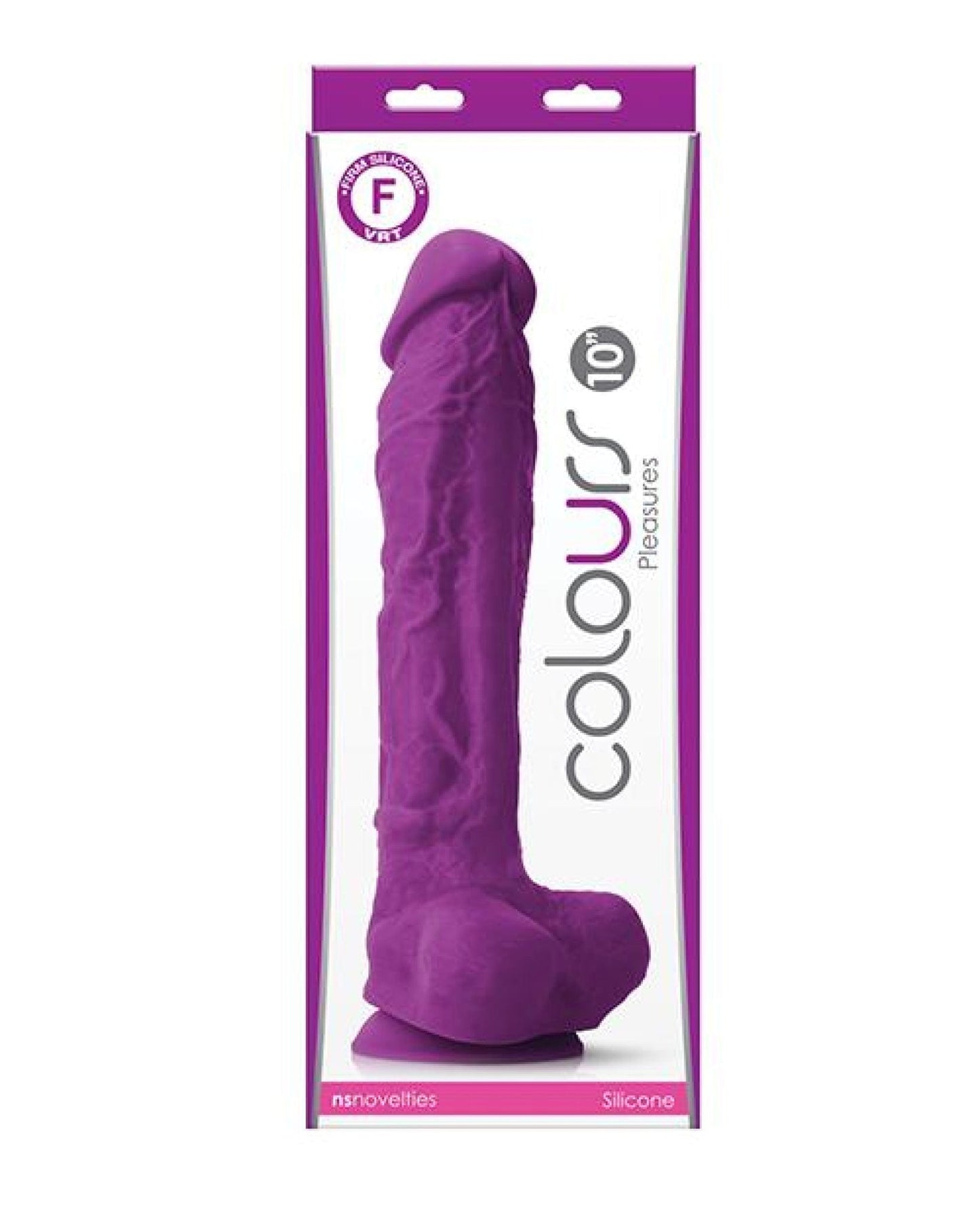Doll Authority Dongs & Dildos Purple Colours Pleasures 10" Dildo