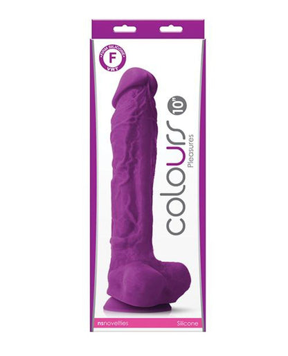 Doll Authority Dongs & Dildos Purple Colours Pleasures 10" Dildo