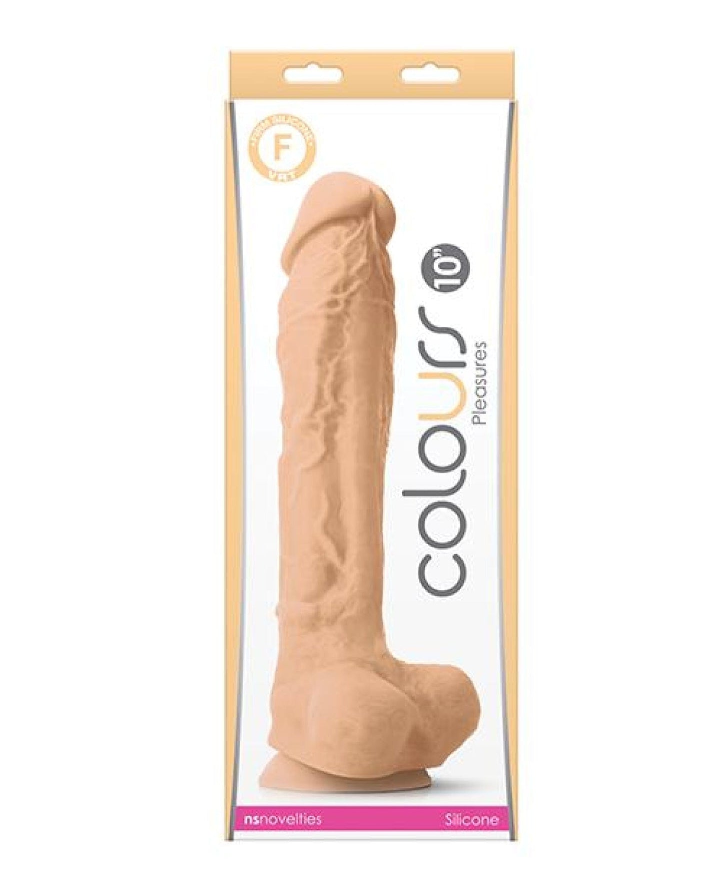 Doll Authority Dongs & Dildos White Colours Pleasures 10" Dildo