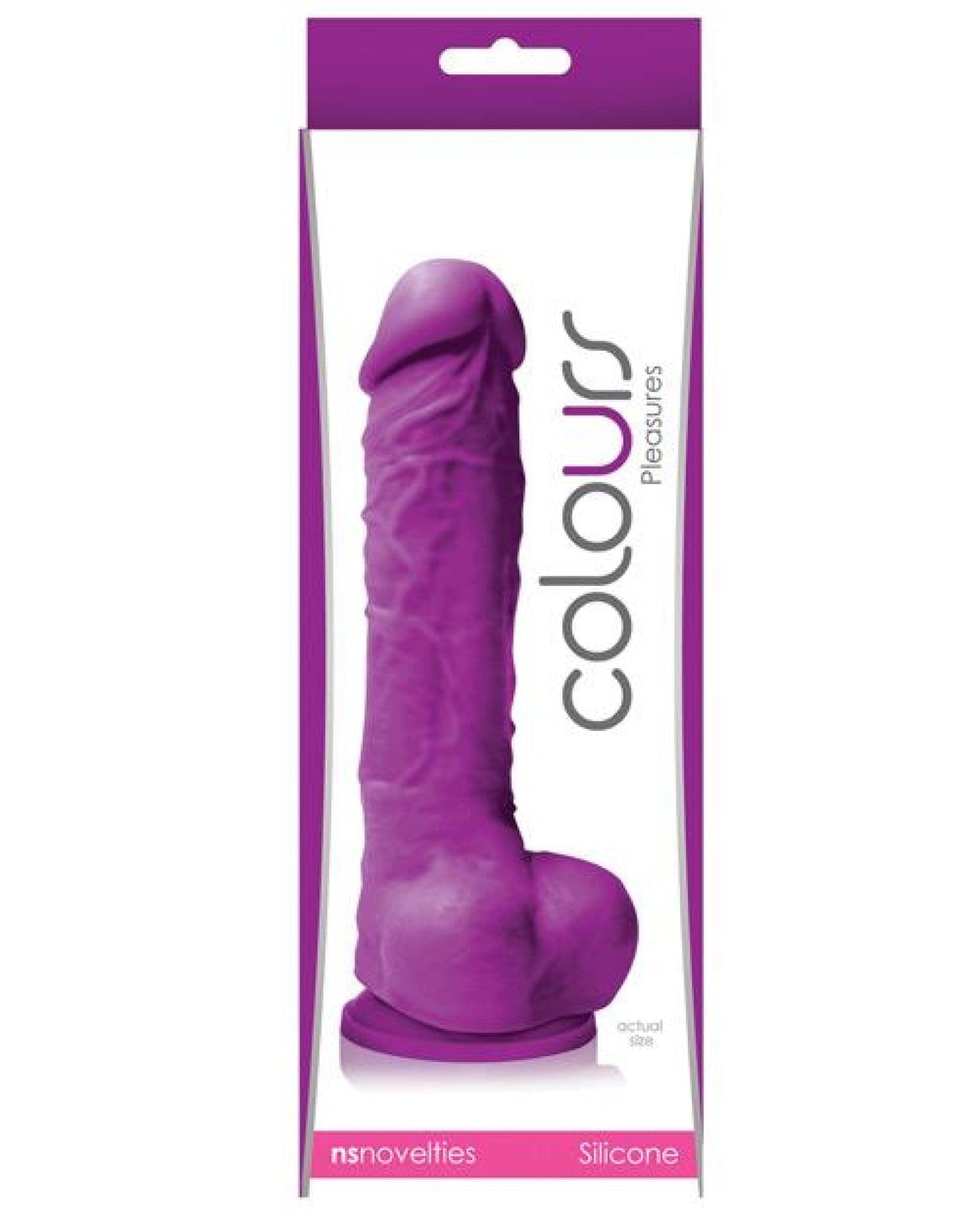 Doll Authority Dongs & Dildos Purple "Colours Pleasures 5"" Dong W/suction Cup"