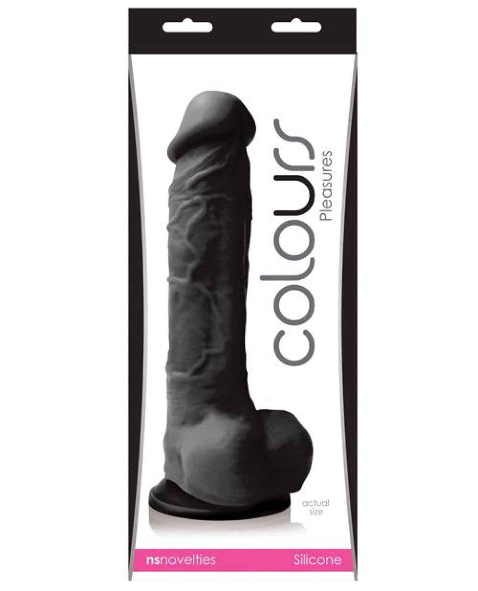 Doll Authority Dongs & Dildos Black "Colours Pleasures 8"" Dildo W/suction Cup"