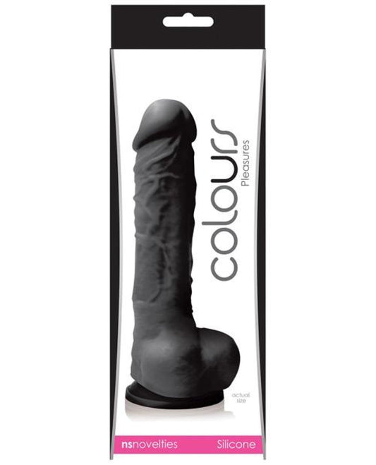 Doll Authority Dongs & Dildos Black / 5" Colours Pleasures Silicone Dildo W/suction Cup