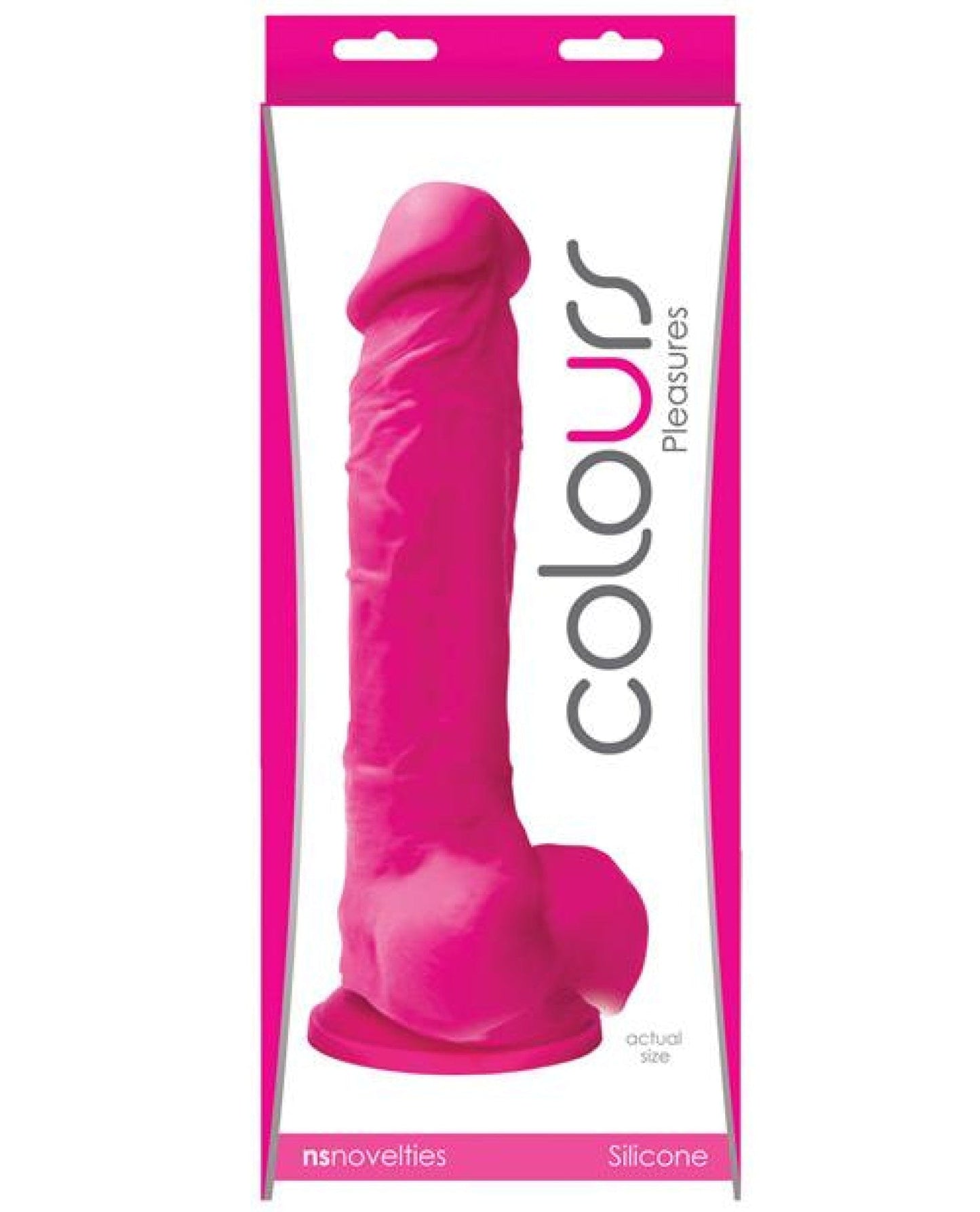 Doll Authority Dongs & Dildos Pink / 8" Colours Pleasures Silicone Dildo W/suction Cup