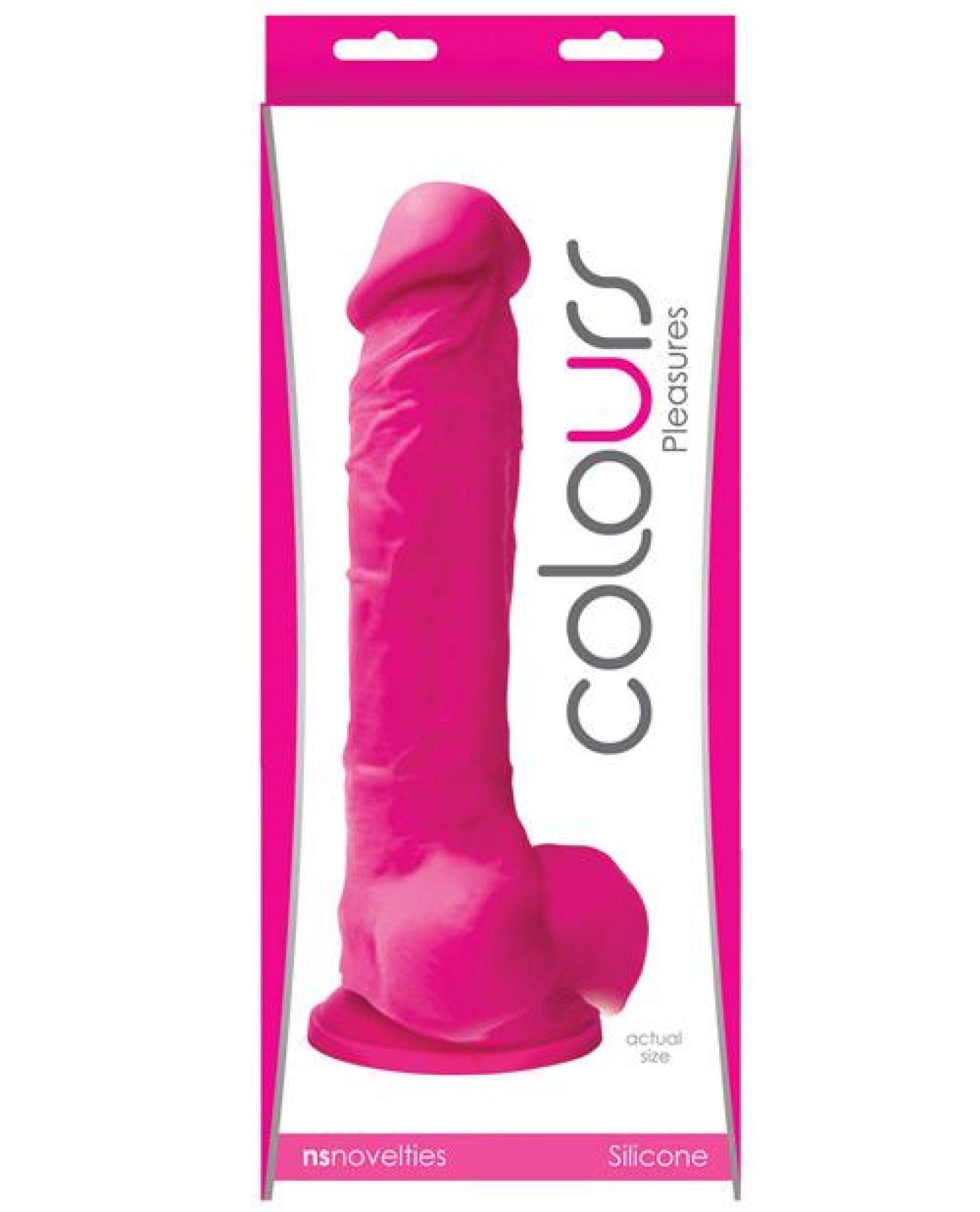 Doll Authority Dongs & Dildos Pink / 8" Colours Pleasures Silicone Dildo W/suction Cup