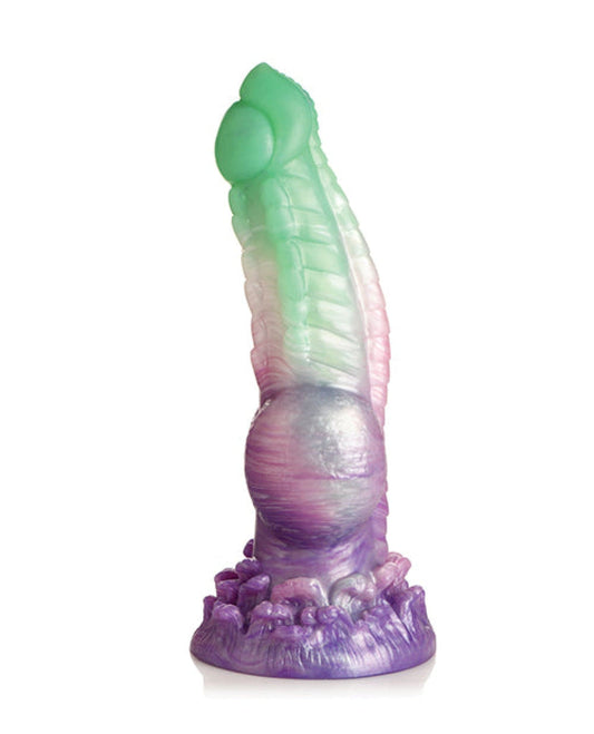 Doll Authority Dongs & Dildos Creature Cocks Aqua Phoenix Silicone Dildo - Multi Color