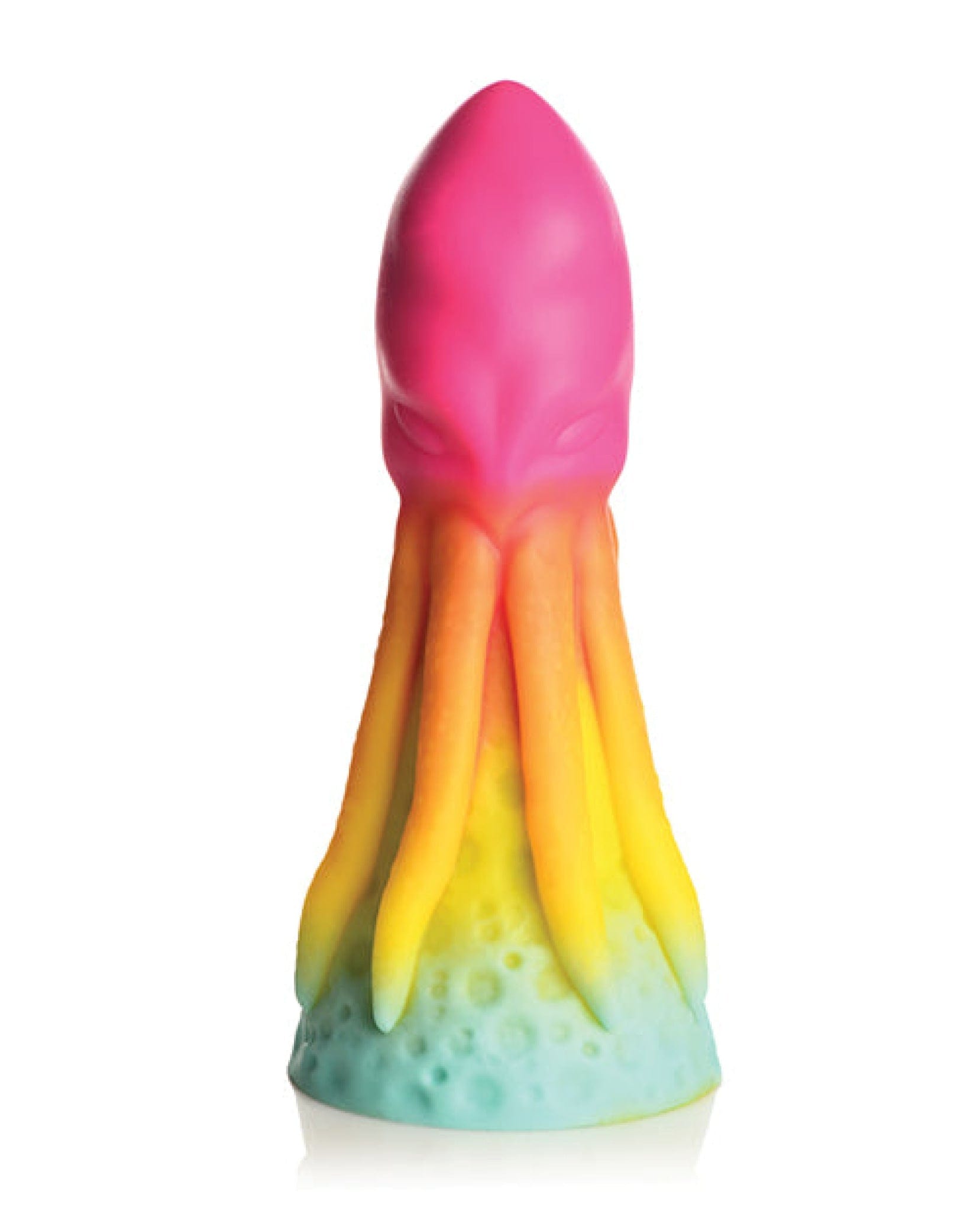 Doll Authority Dongs & Dildos Creature Cocks King Kraken Silicone Dildo - Multi Color