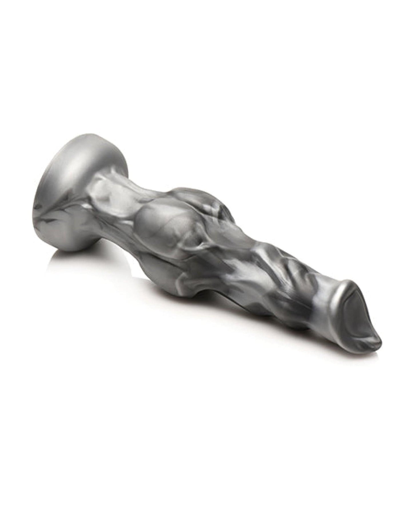 Doll Authority Dongs & Dildos Creature Cocks Night Prowler Silicone Dildo - Black/Silver