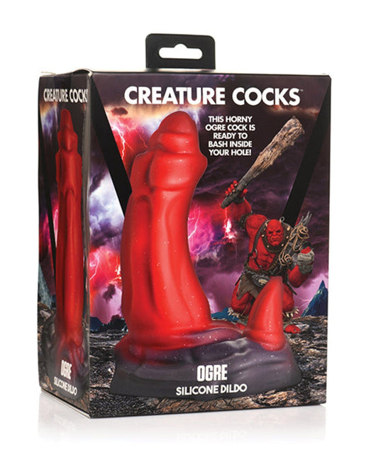 Doll Authority Dongs & Dildos Creature Cocks Ogre Silicone Dildo - Red
