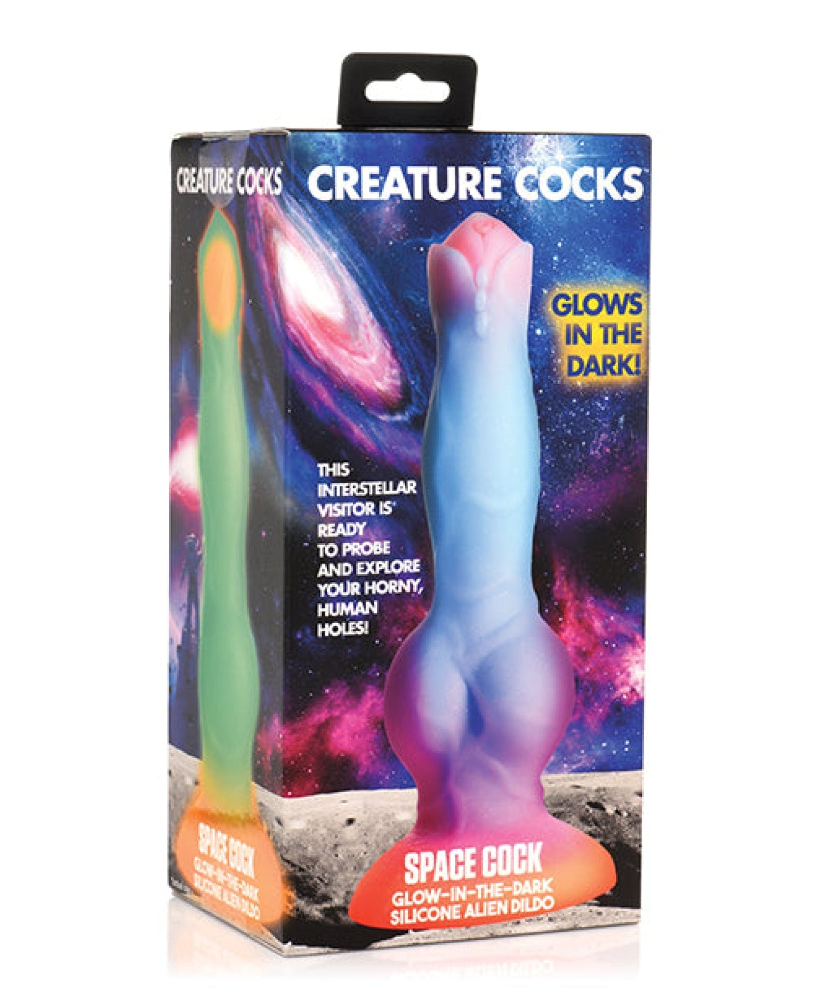 Doll Authority Dongs & Dildos Creature Cocks Space Cock Silicone Alien Dildo - Glow In The Dark