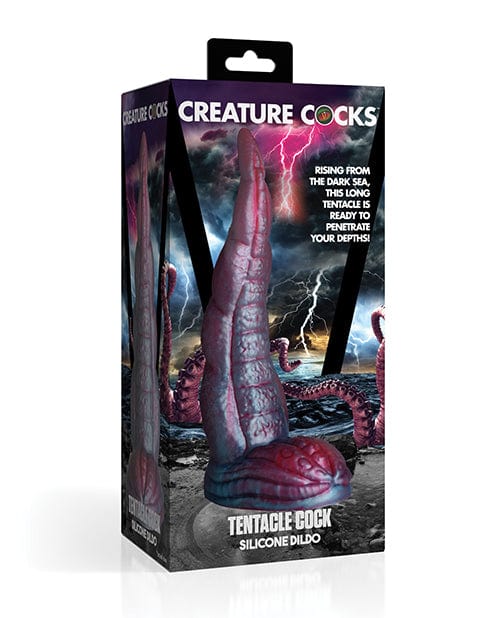 Doll Authority Dongs & Dildos Creature Cocks Tentacle Cock Silicone Dildo - Red/Blue