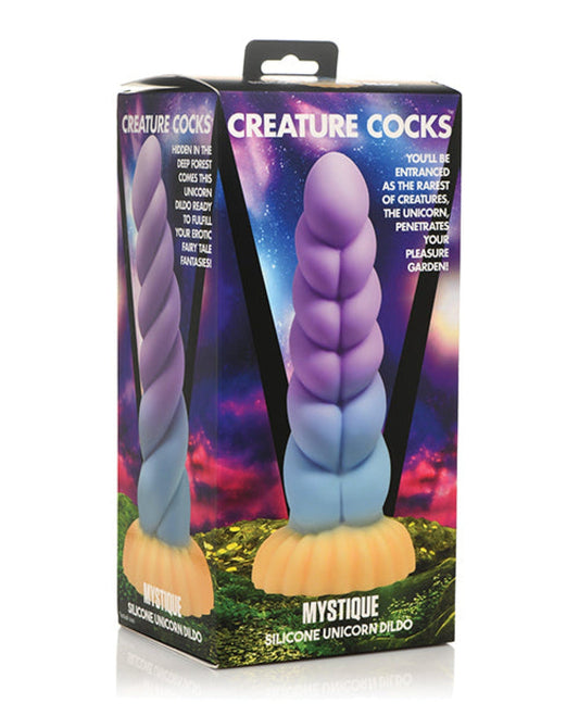Doll Authority Dongs & Dildos Creature Cocks Unicorn Silicone Dildo - Multi Color