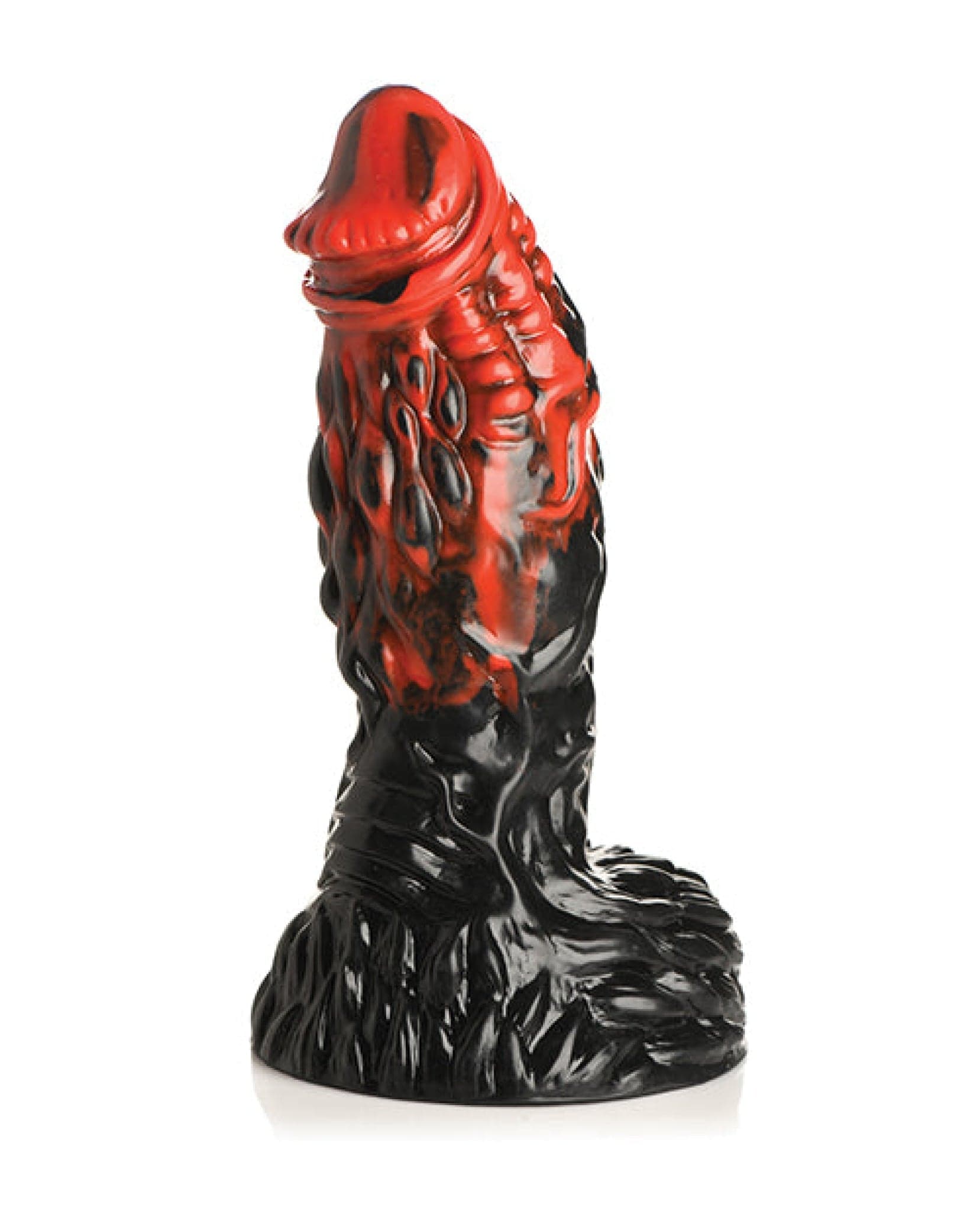 Doll Authority Dongs & Dildos Creature Cocks Vulcan Silicone Dildo - Black/Red