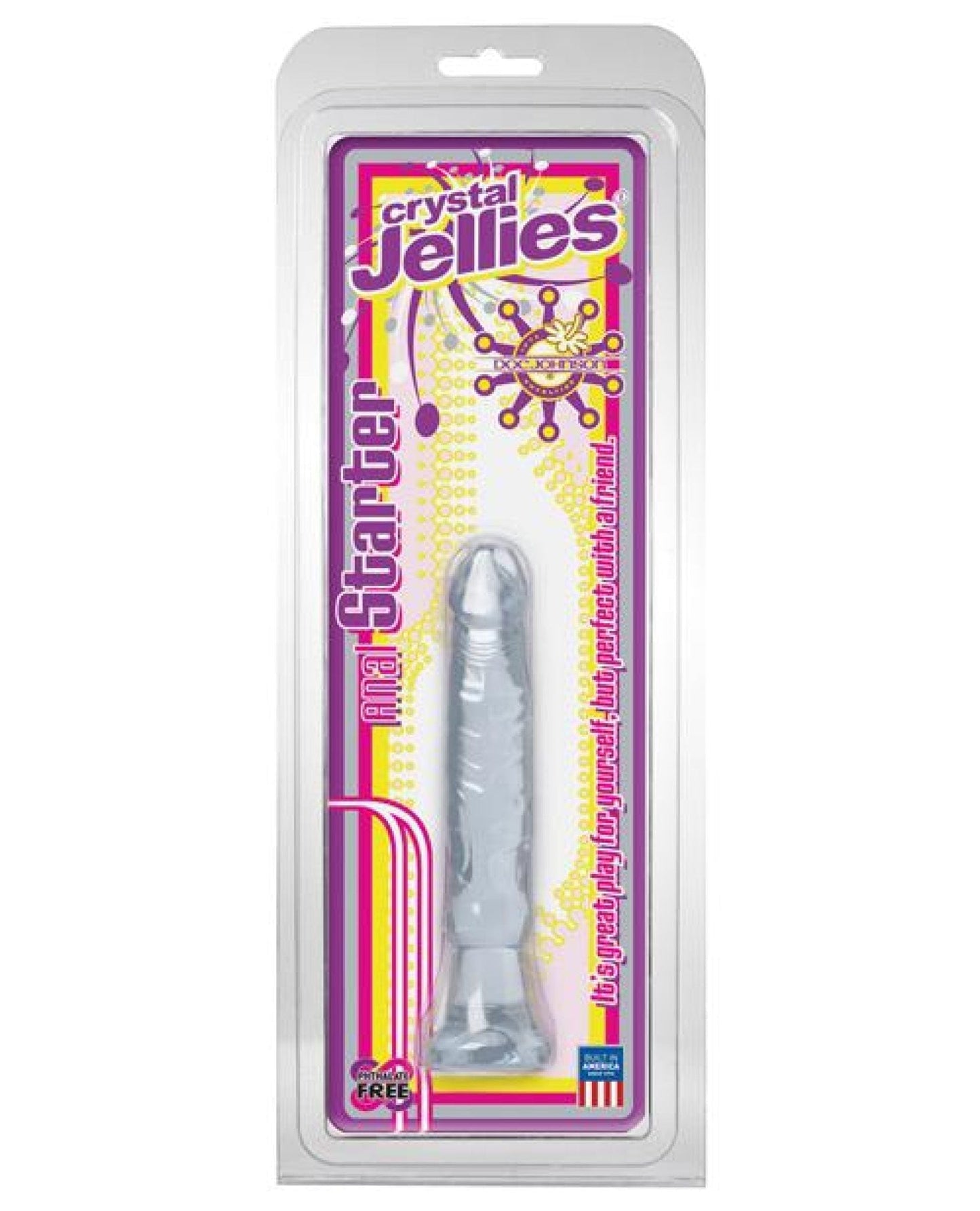 Doll Authority Dongs & Dildos Crystal Jellies 6" Anal Starter - Clear