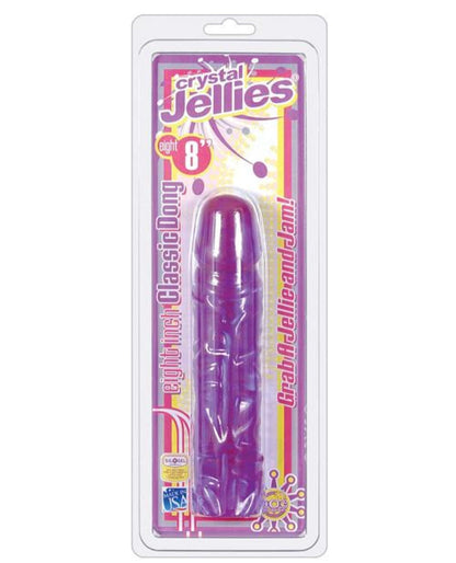 Doll Authority Dongs & Dildos Purple "Crystal Jellies 8"" Classic Dildo"