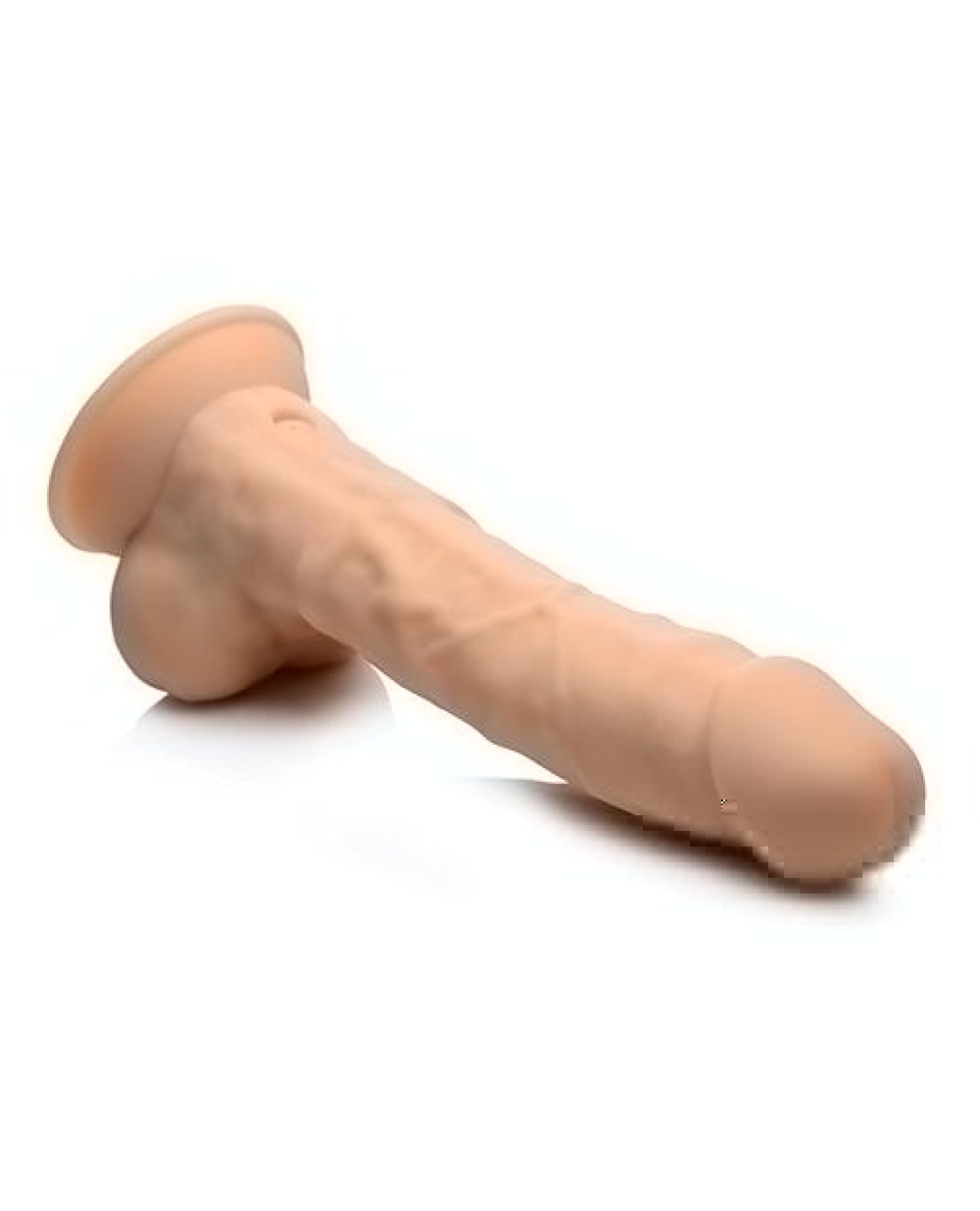 Doll Authority Dongs & Dildos Curve Novelties Fleshstixxx 8" Vibrating Silicone Dildo W/balls