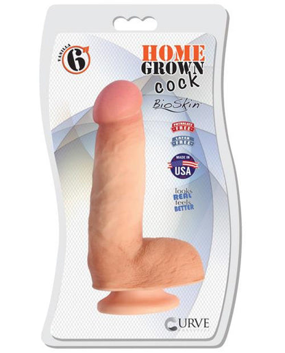 Doll Authority Dongs & Dildos Vanilla "Curve Novelties Home Grown 6"" Bioskin Cock "