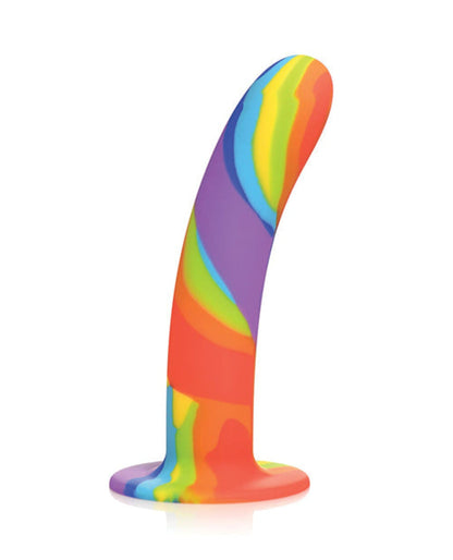 Doll Authority Dongs & Dildos Curve Toys Simply Sweet Rainbow Silicone Dildo