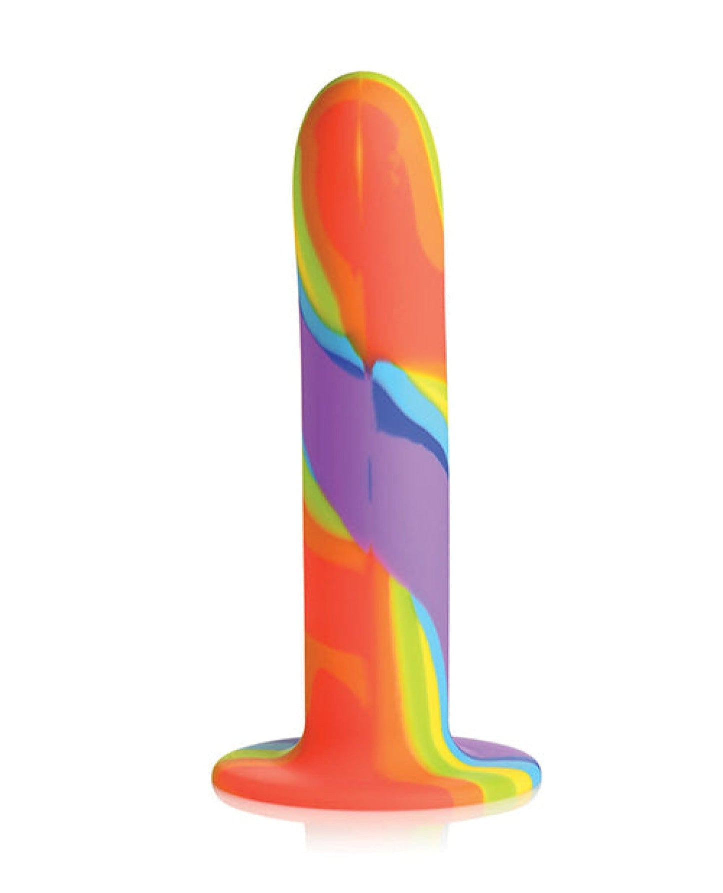 Doll Authority Dongs & Dildos Curve Toys Simply Sweet Rainbow Silicone Dildo