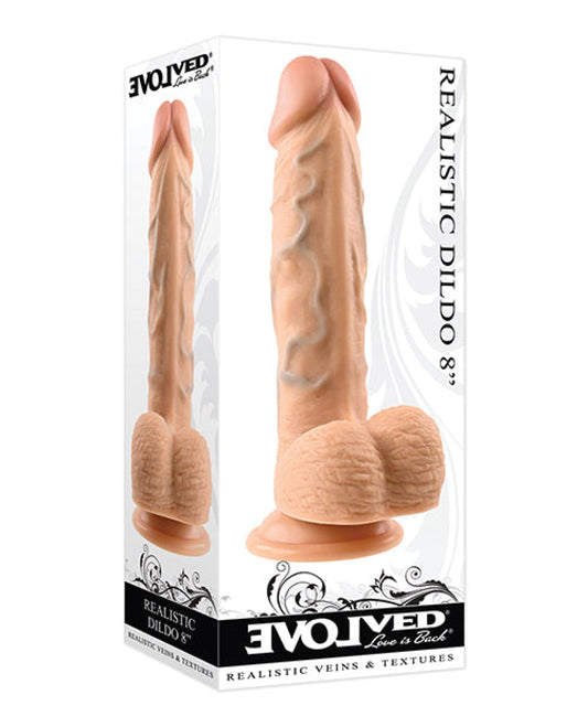 Doll Authority Dongs & Dildos Light Evolved 8" Realistic Dildo W/balls