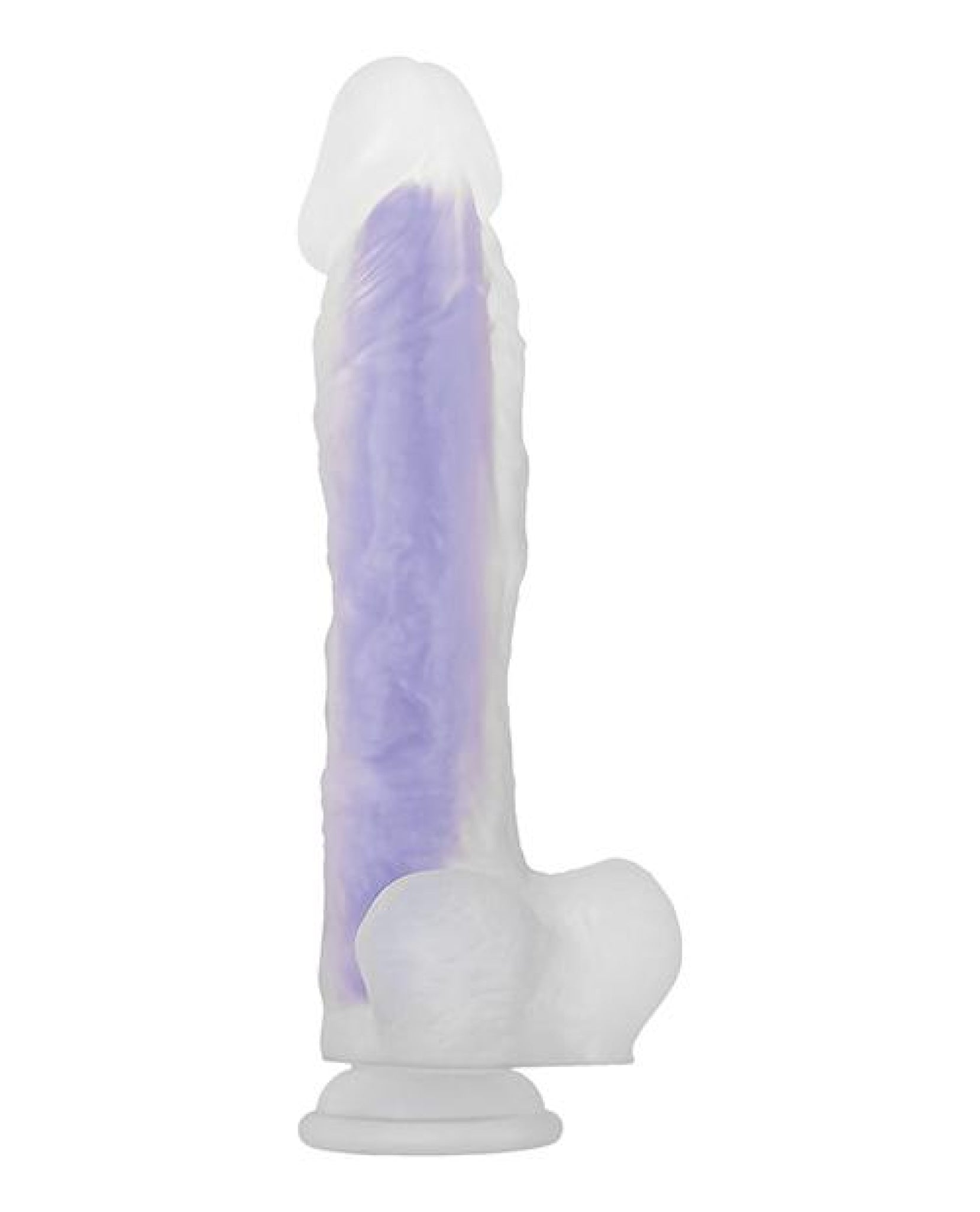 Doll Authority Dongs & Dildos Evolved Luminous Dildo Stud Non Vibrating - Purple