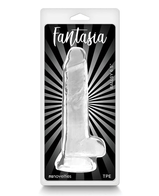 Doll Authority Dongs & Dildos Clear Fantasia Ballsy 6.5" Dildo