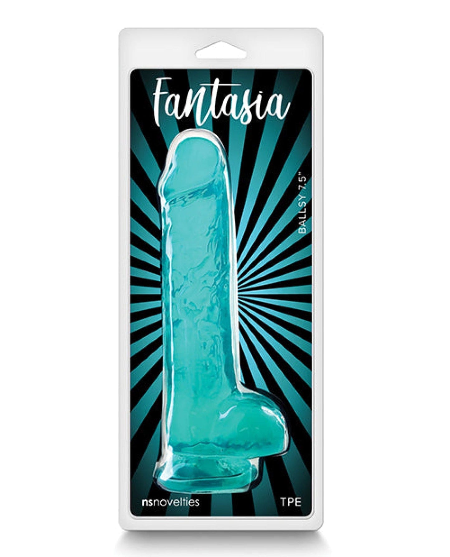 Doll Authority Dongs & Dildos Teal Fantasia Ballsy 7.5" Dildo