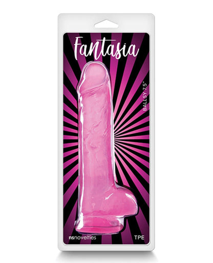 Doll Authority Dongs & Dildos Pink Fantasia Ballsy 7.5" Dildo