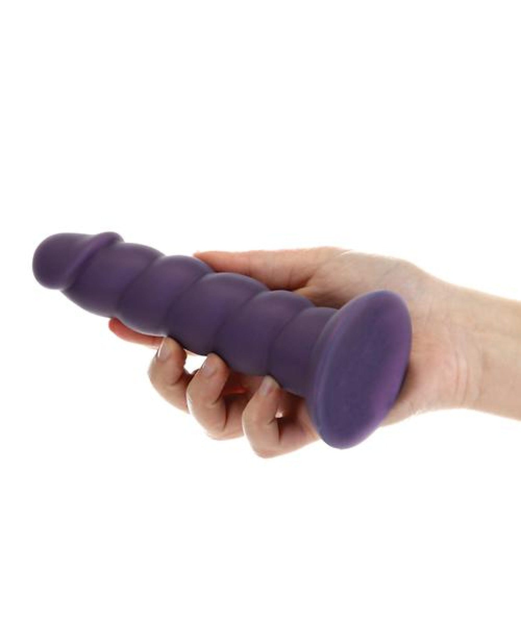Doll Authority Dongs & Dildos Fantasy Addiction 7" Unicorn Dildo - Purple
